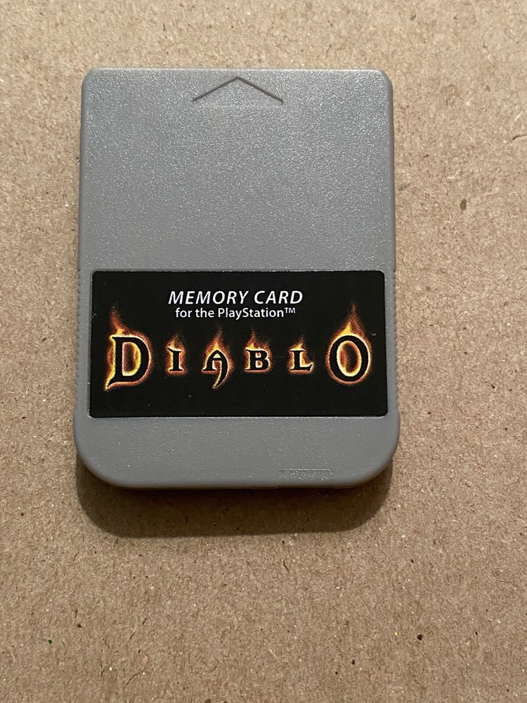 PlayStation Diablo Memory Card