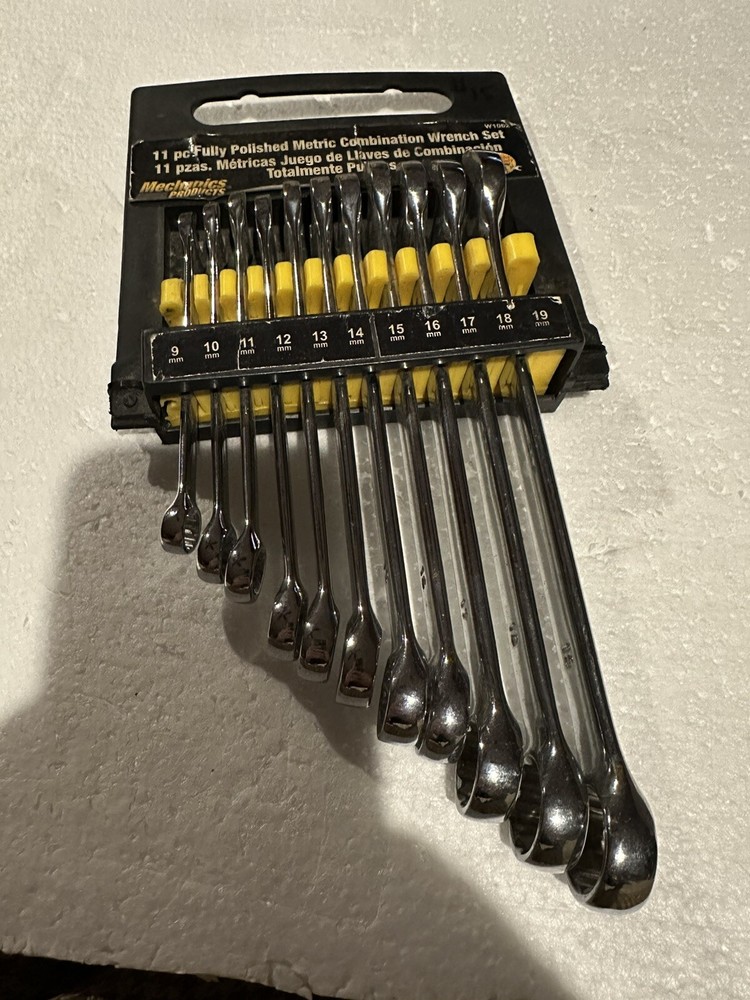 11 Pc Metric Wrench Set Made By Performance Tools