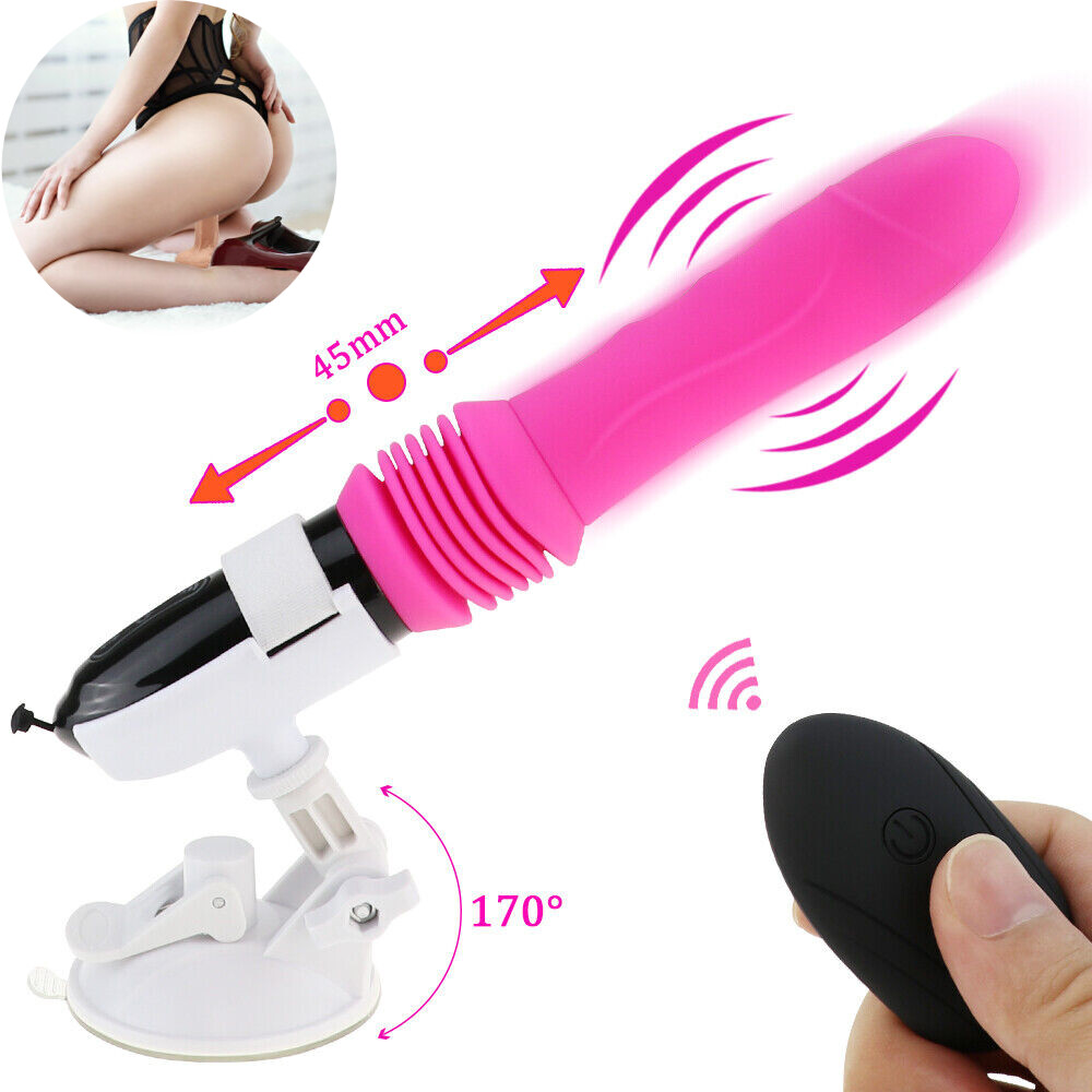 Automatic Thrusting Dildo Sex Machine for Women Hands-Free Sex Toys Telescopic