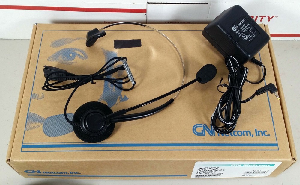 GN Netcom Amplifier Ellipse 2.4 Wireless 01-0348 PLEASE READ DESCRIPTION