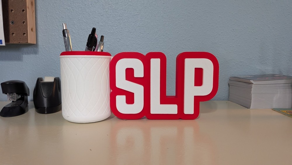 Speech Therapy Pencil Holder