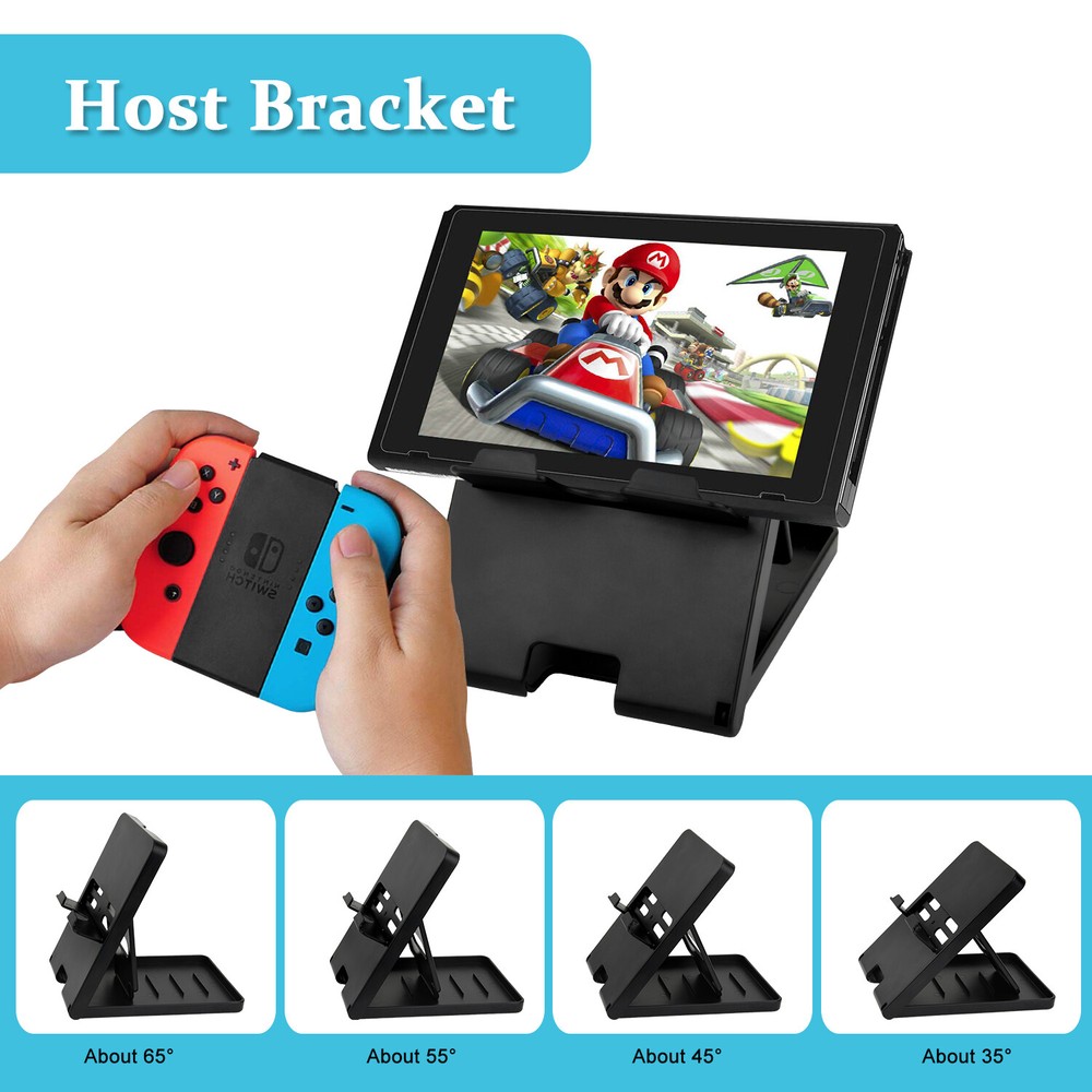 23 in 1 Accessories Kit for Nintendo Switch Storage BagCase Protector Bundle Kit