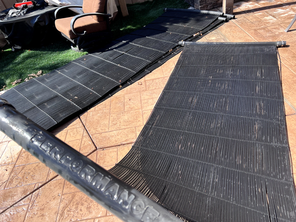 Rooftop Solar Panels for Pool