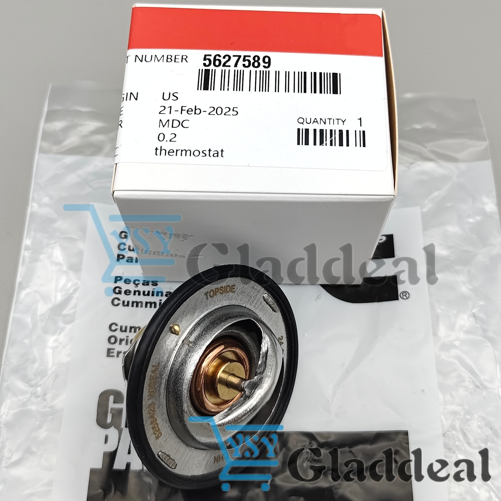 Thermostat For Cummins Engine P/N 5627589