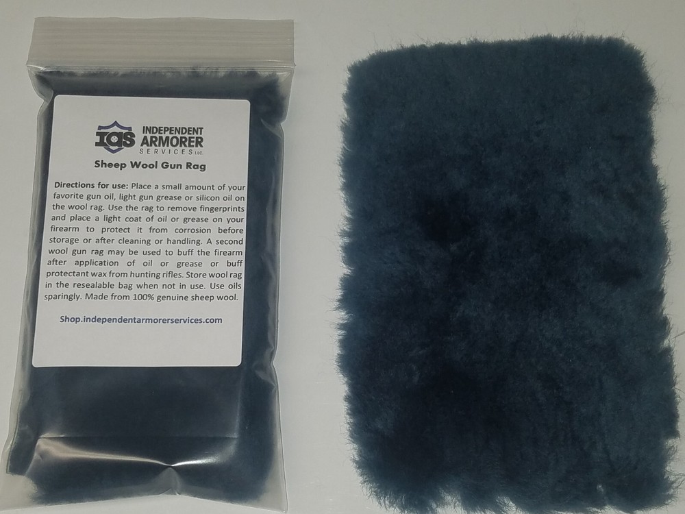 Gun-Knife Sheep Wool cleaning cloth