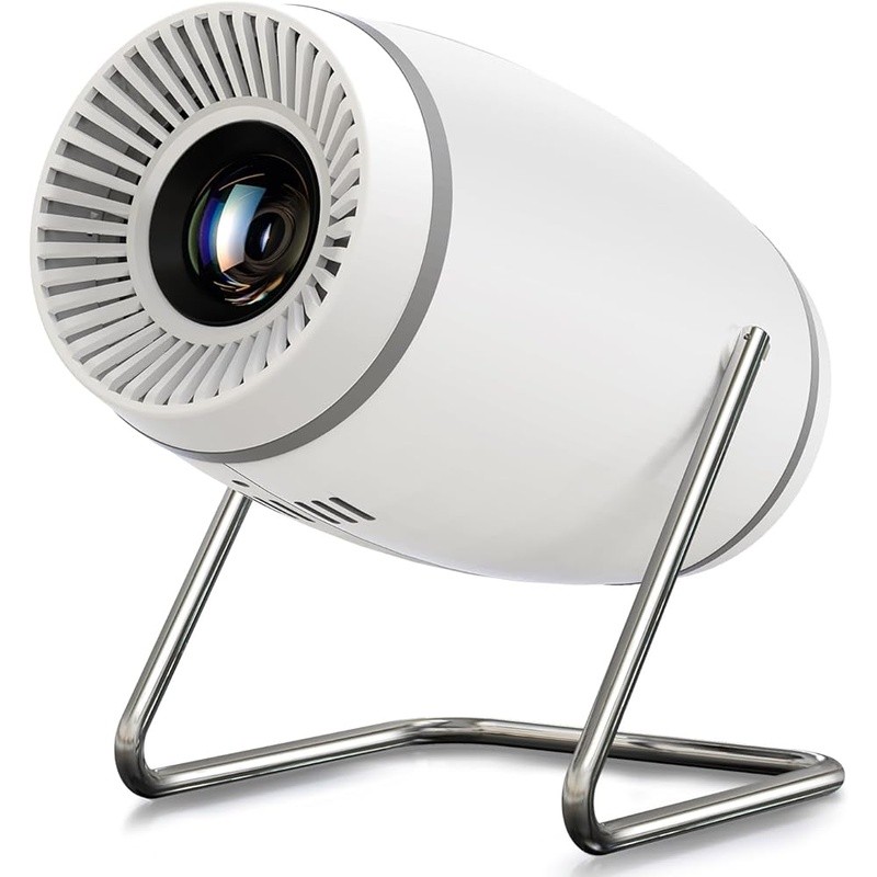 Smart Mini Projector 4K HD Built-in Apps WiFi Bluetooth Screen Mirroring New