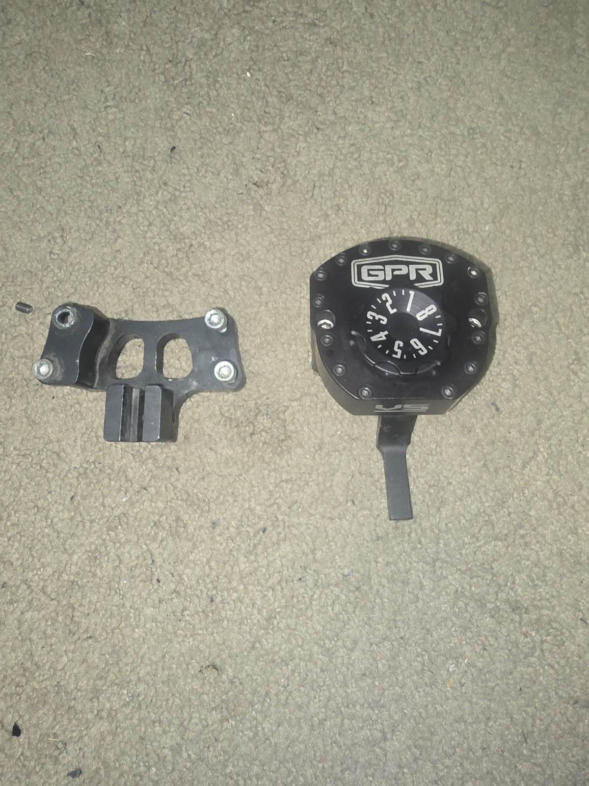 GPR V5 Steering Damper Black #5-5011-4038K fits Honda CBR1000RR 2008-2016