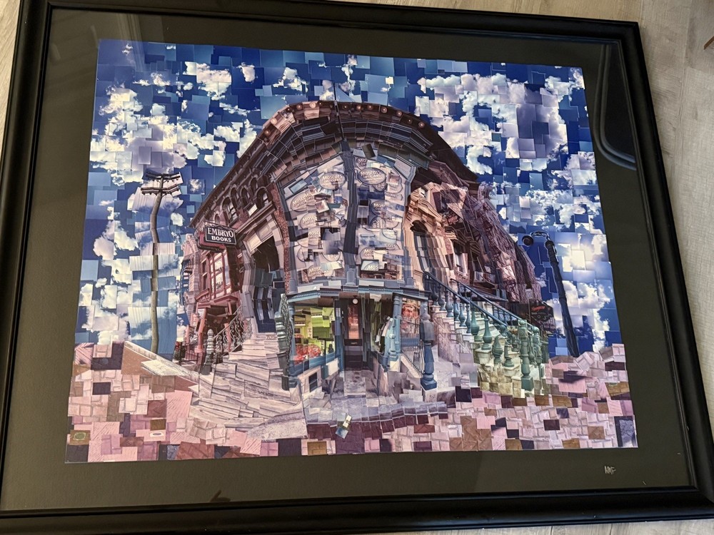Original Moscot Opticians Mosaic Artwork
