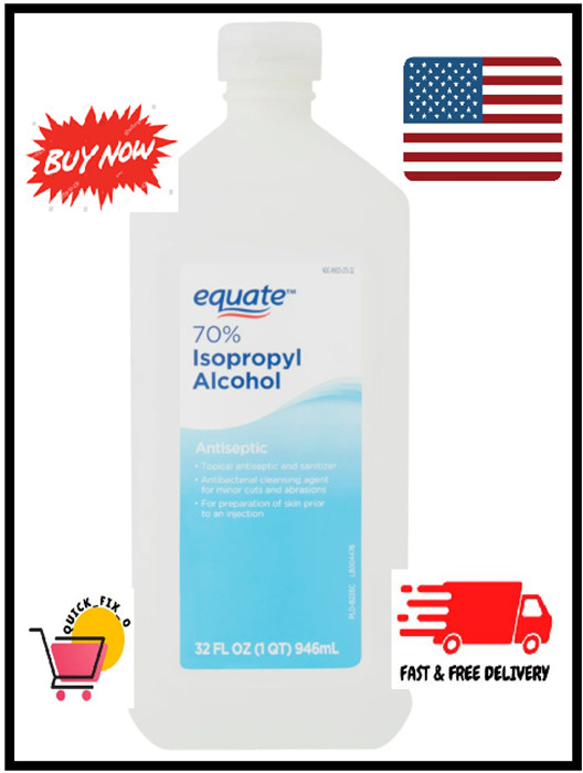 Equate 70% Isopropyl Alcohol Antiseptic,