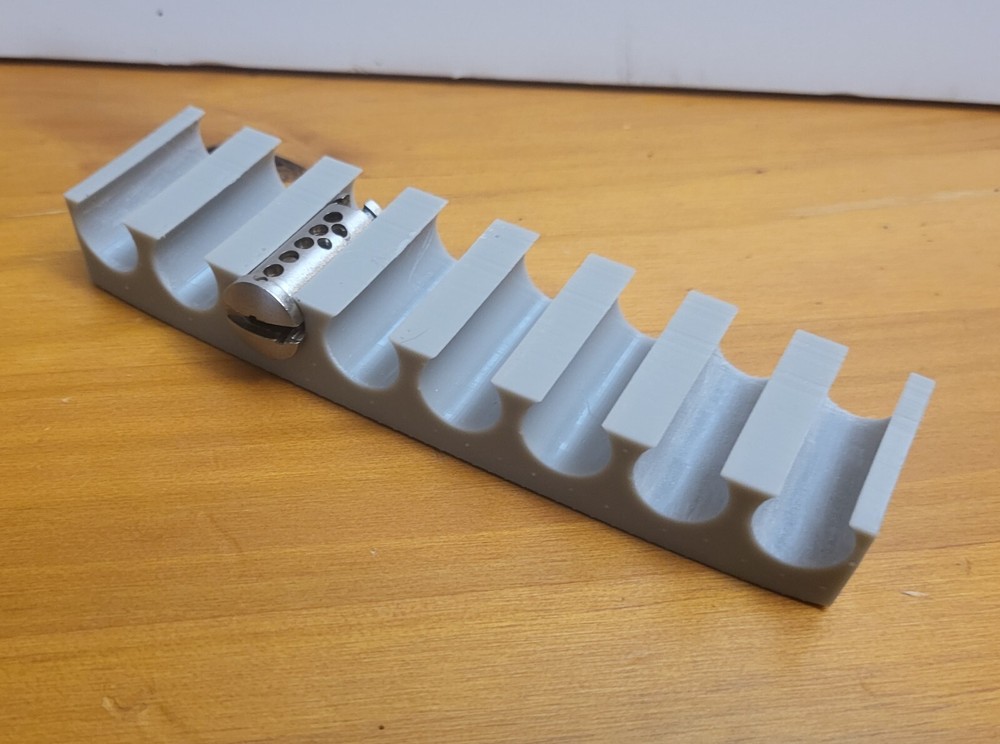 Plug Stand Tool For Rekeying Multiple Locks - 8 Station - Locksport/Locksmith