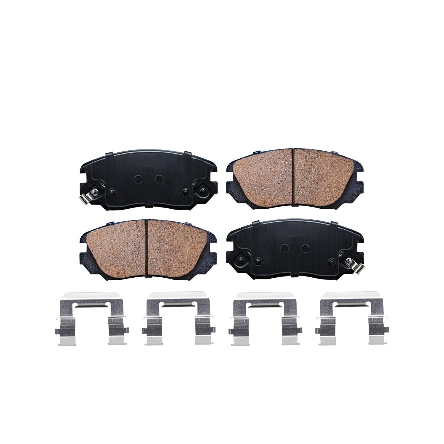 Front & Rear Ceramic Brake Pads for 2010 2011 2012 2013 2014-17 Equinox Terrain