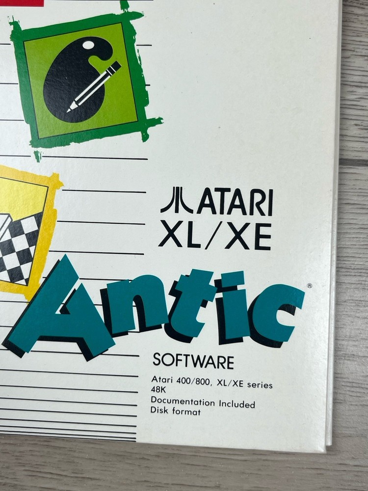 DEEP BLUE SECRETS - Atari 400/800 Computer APX-20179 Software (NO DISK)