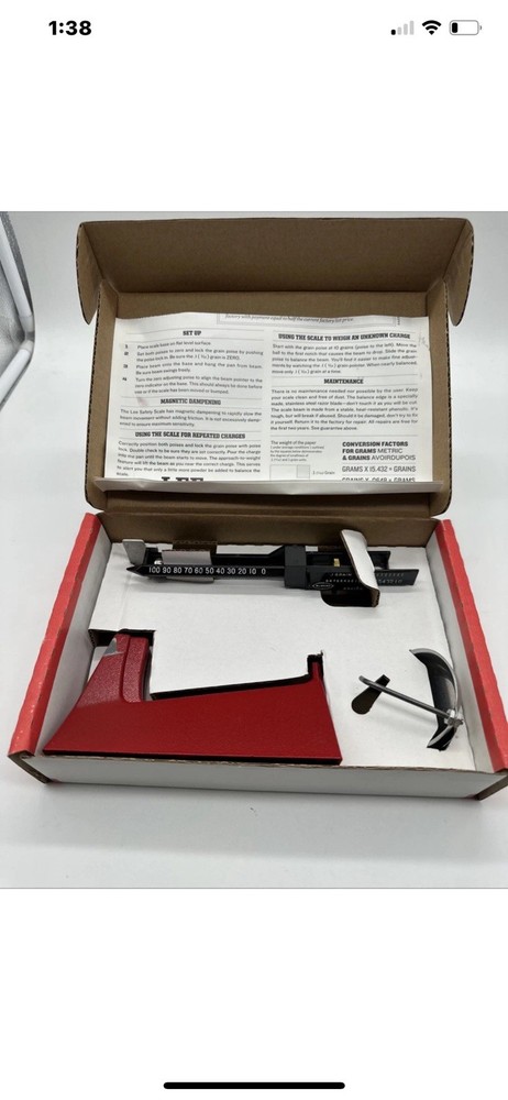 Lee Powder Scale