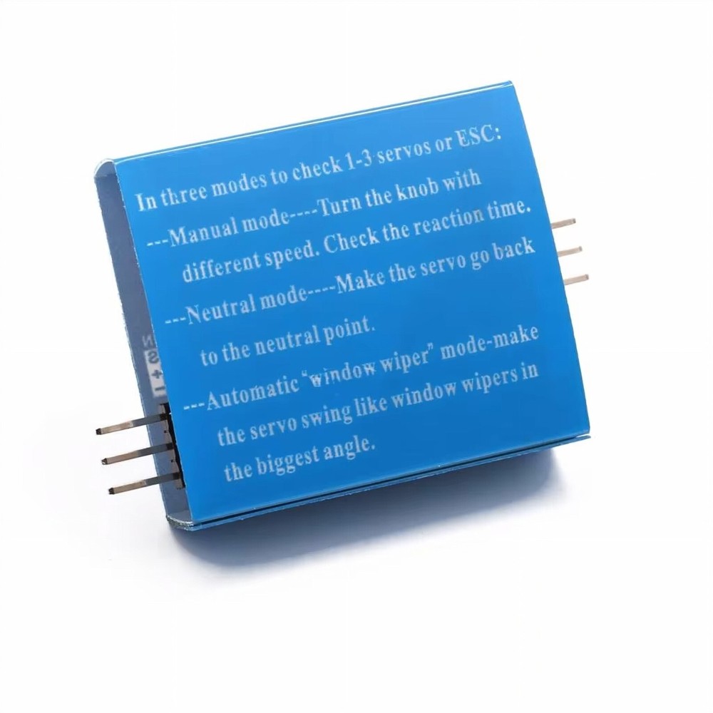 2PCS Digital ESC Servo Tester CCPM Consistency Controller Motor For RC Airplane