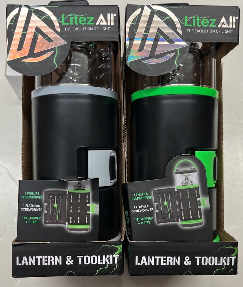 2/$22.99 LitezAll Lantern & Toolkit (25898-05BB01)
