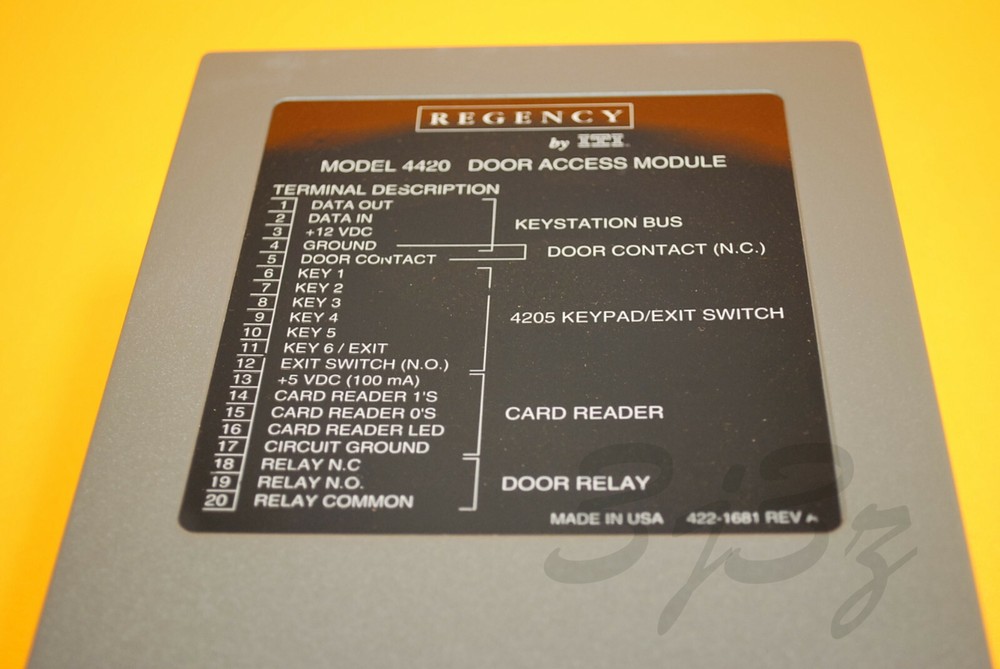 ITI 600-4420 Card Reader Interface For 4720