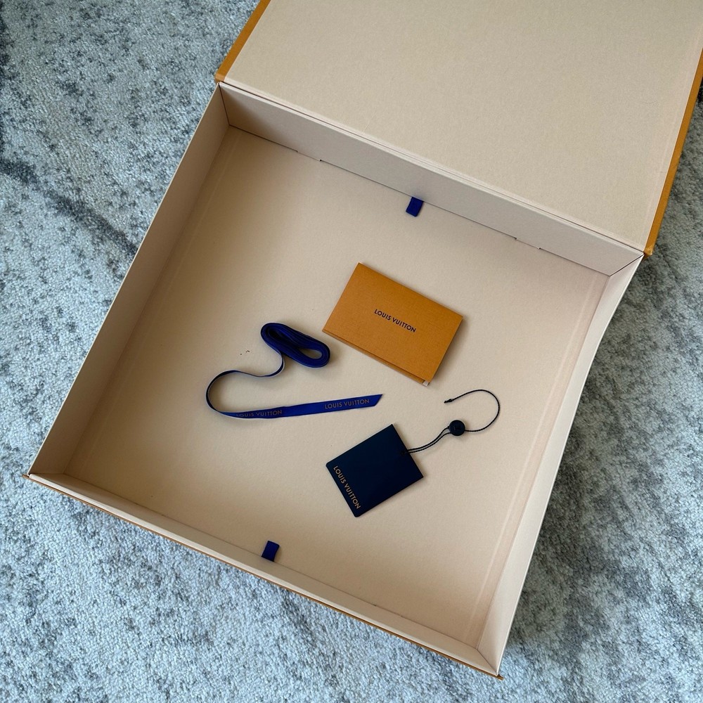 Louis Vuitton Extra Large Empty Magnetic Box & Ribbon