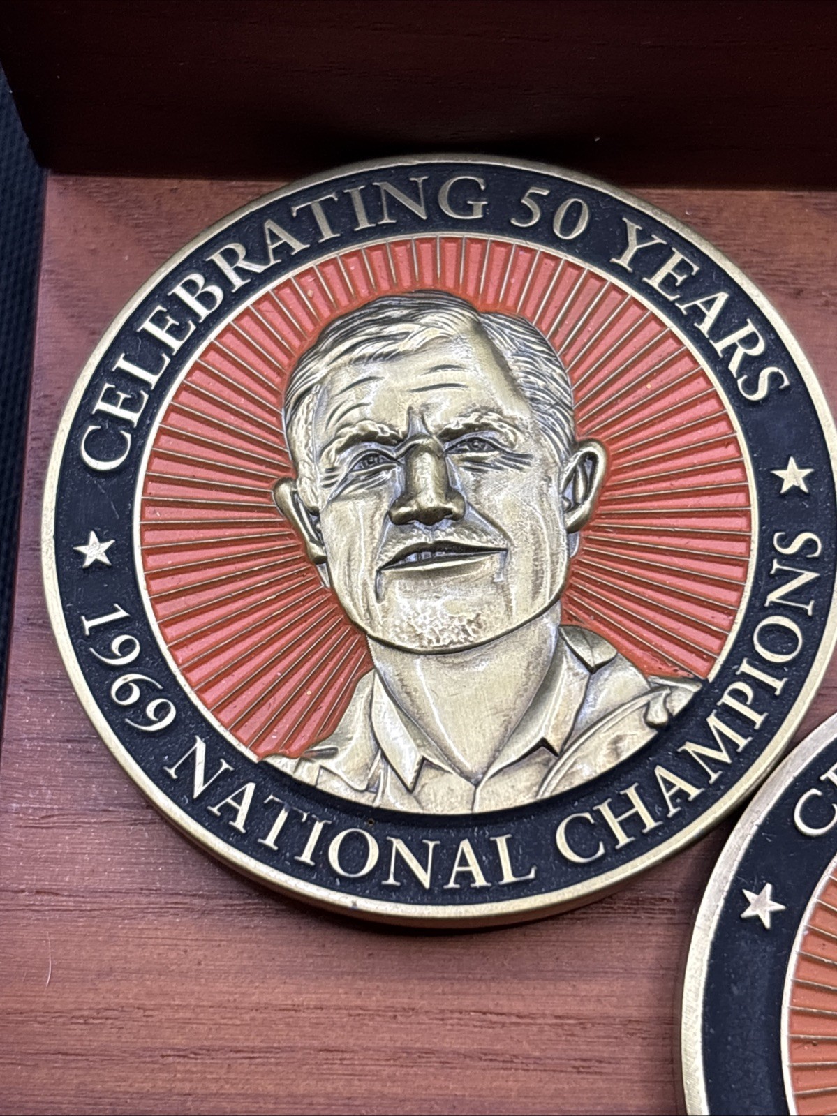 Lot Of 5 Coins Texas (UT) Longhorns Football Medallions University Of Texas