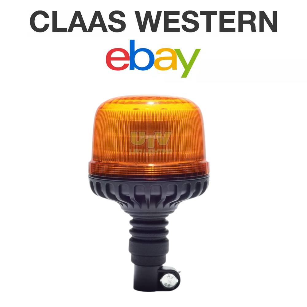 High Powered DIN Pole Mounted Beacon - UTV614 (F)
