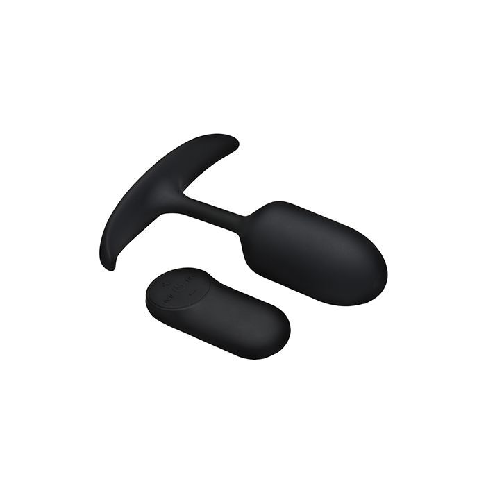 Heavy Hitters Vibrating Weighted Silicone Anal Plug