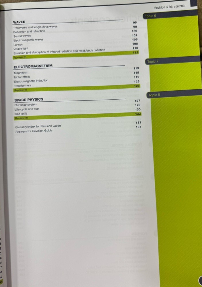 GCSE Scholastic Physics Workbook and StudyGuide