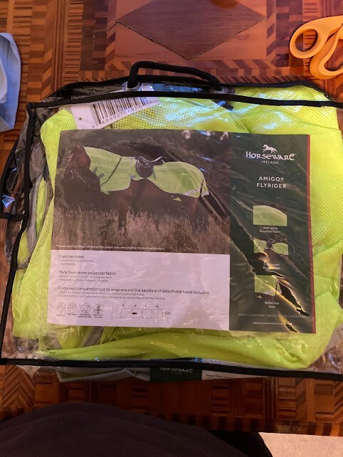 Riding fly sheet (floresent yellow) never even opened package