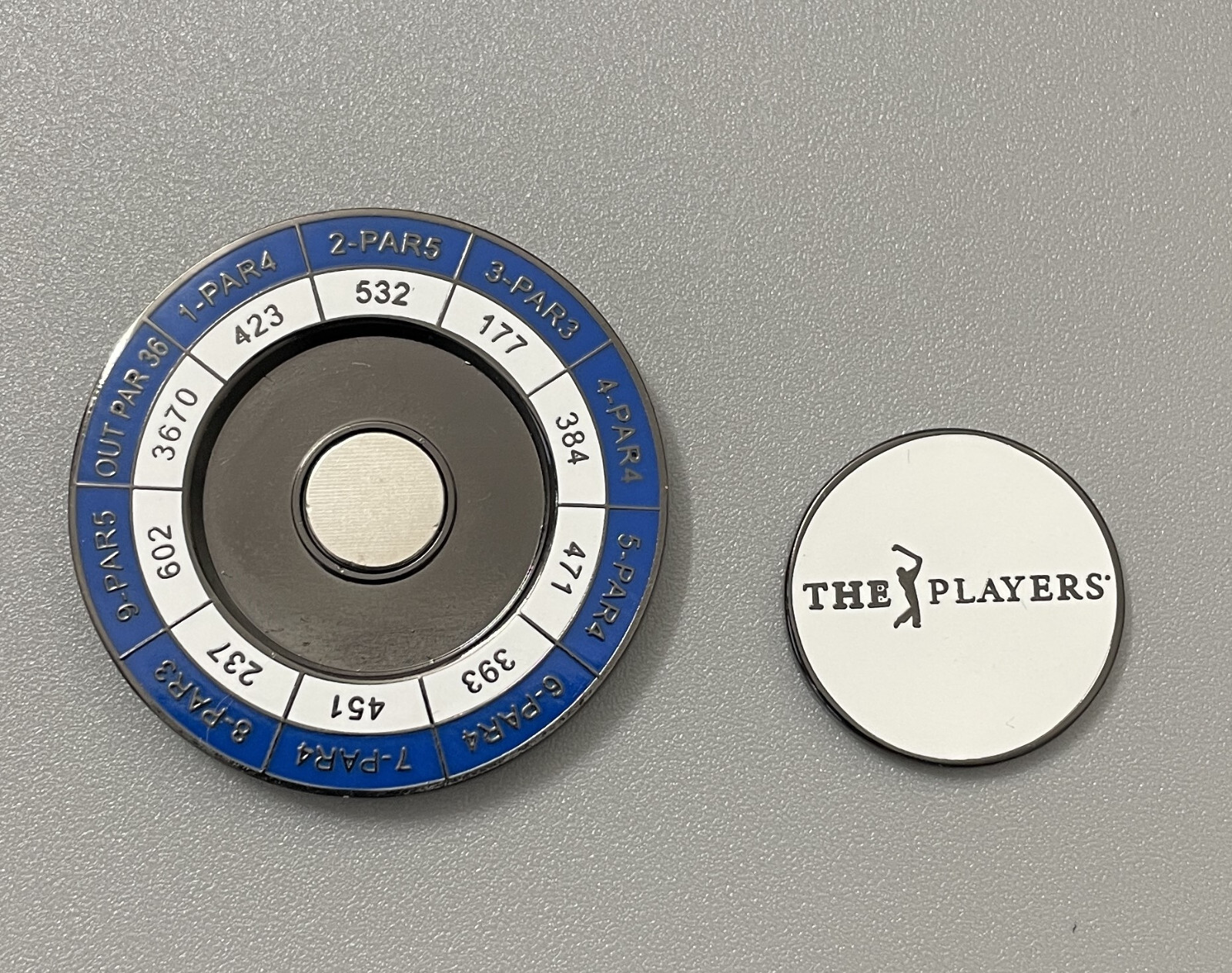 The Players Championship Magnetic Coin and 2 Sided Ball Marker TPC Sawgrass