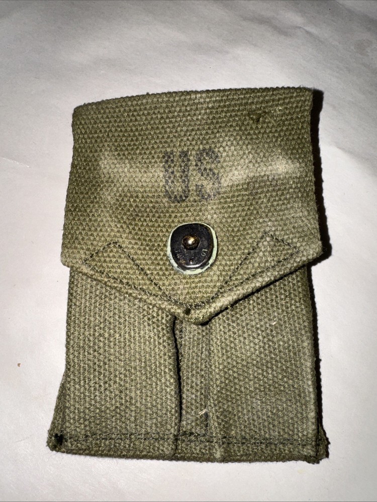 Vintage US GI 45 ACP Mag Pouch NOS