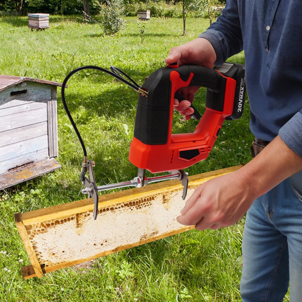 Portable Electric Bee Shaker Bee Remover Handheld Beehive Frame Shaking Machine