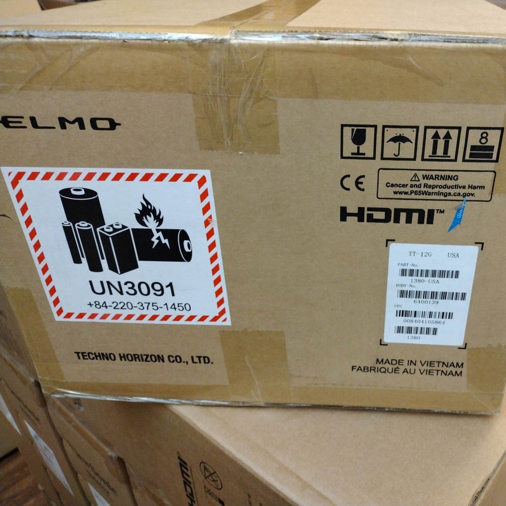 Elmo TT-12G DOCUMENT CAMERA.