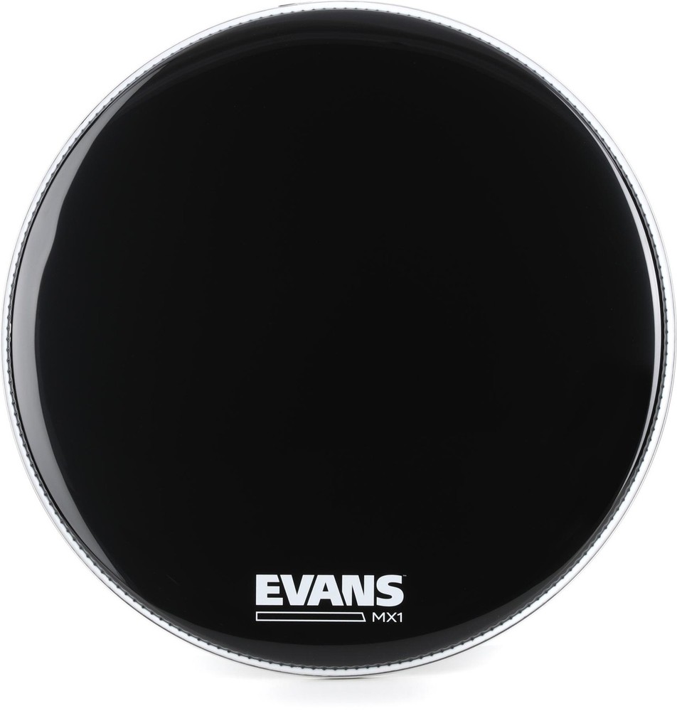 Evans MX1 Marching Bass Drumhead - 22 inch