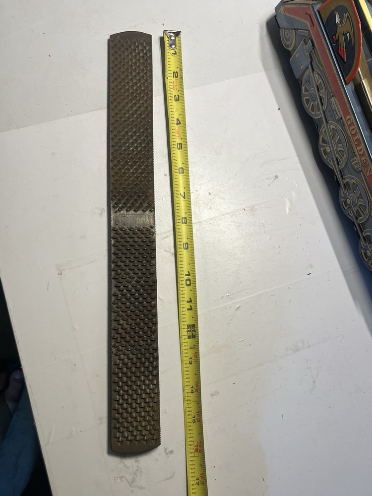 Vintage Large Rasp File 16" FLAT  Woodworking Hand Tool