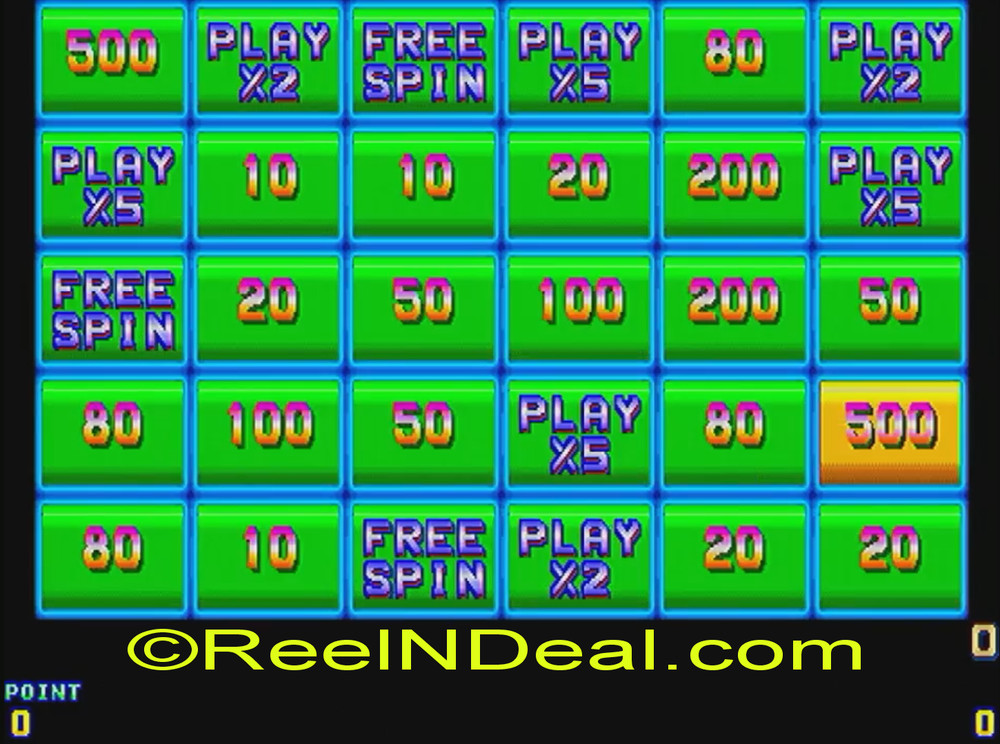 Amcoe Skill Fruit Bonus Cherry Master 8-Liner Slot Machine Skill Only Game