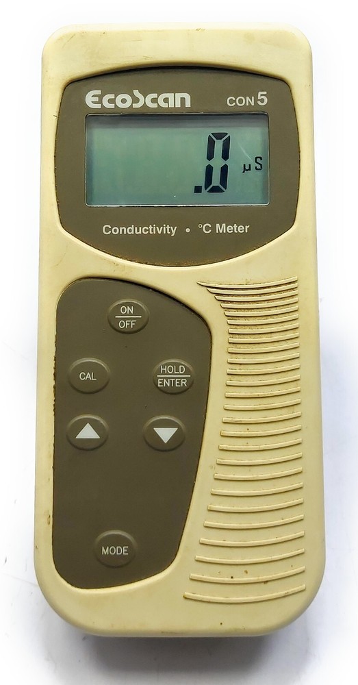 EUTECH Instrument EcoScan Con5 multi-Point Conductivity TDS Meter