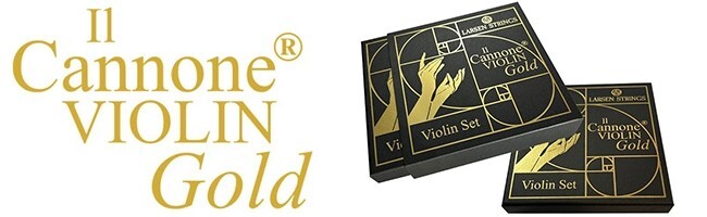 Larsen IL CANNONE GOLD Violin Strings SET 4/4