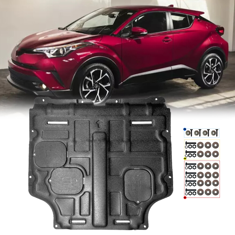 For Toyota C-HR 2019-2021 Under Engine Splash Guards Front Engine Mud Flaps