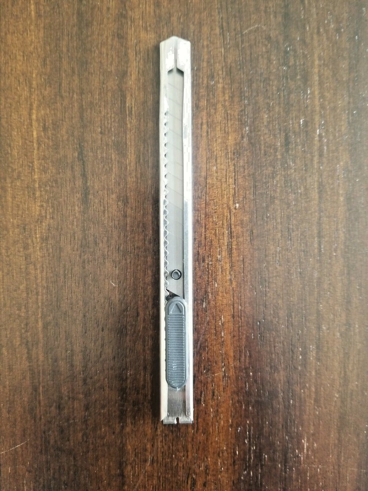 20 Knife Utility Box Cutter Retractable Snap Off Lock Razor Sharp Blade Metal