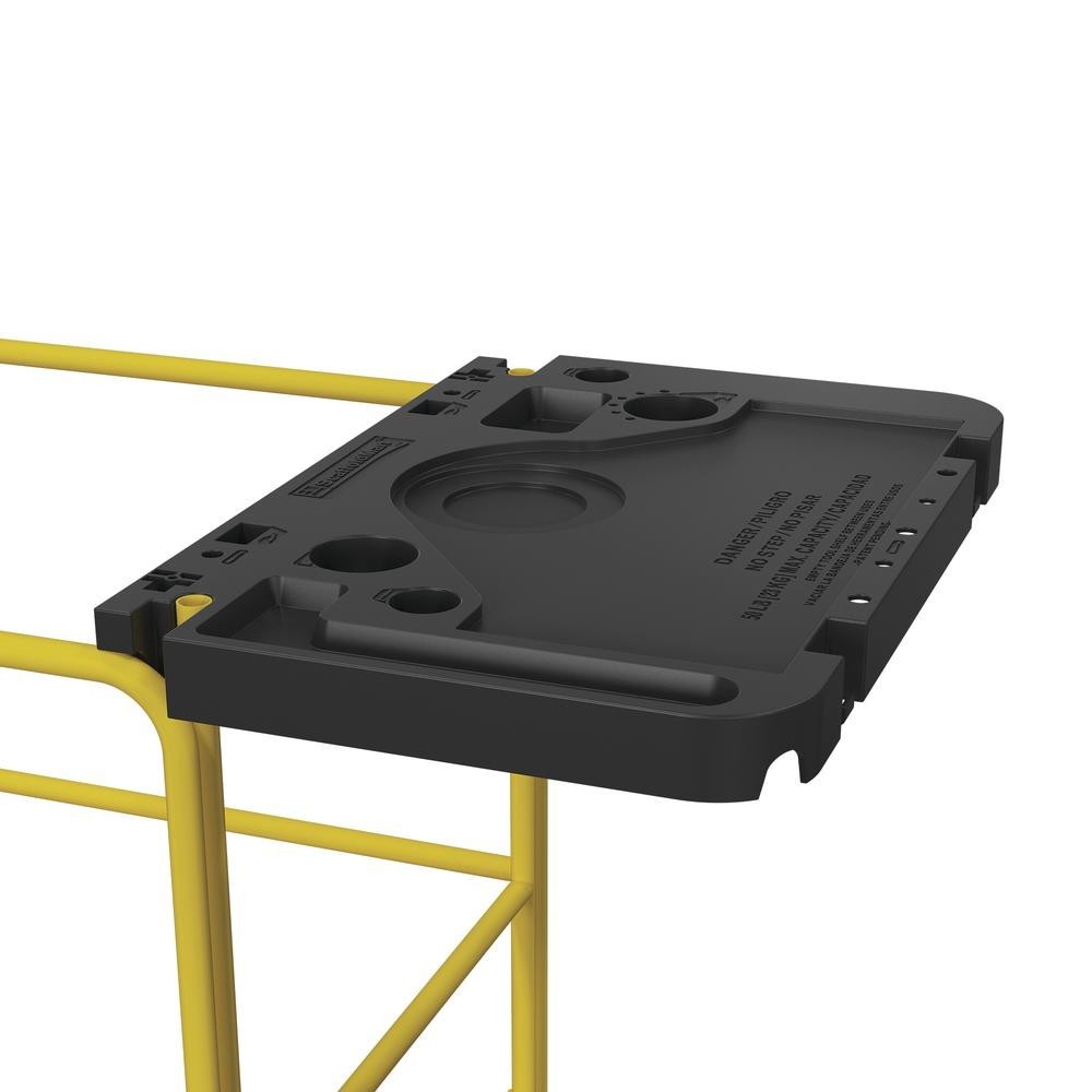 30" Work Smart Tool Shelf w/ Channel Portable Multifunction Guardrail Shelving