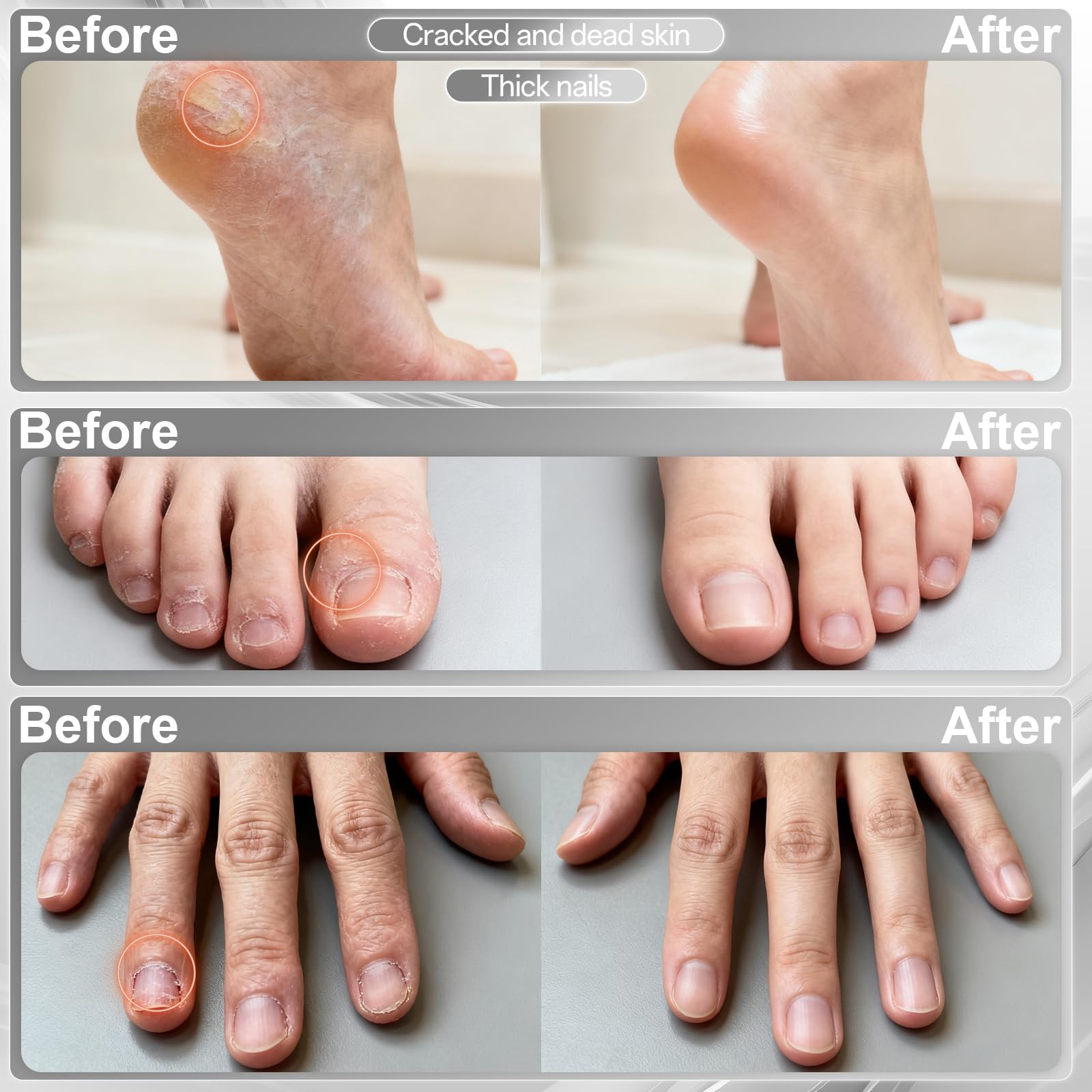 Cordless Rechargeable Electric Nail File Drill for Acrylic Nails Thick Toenails