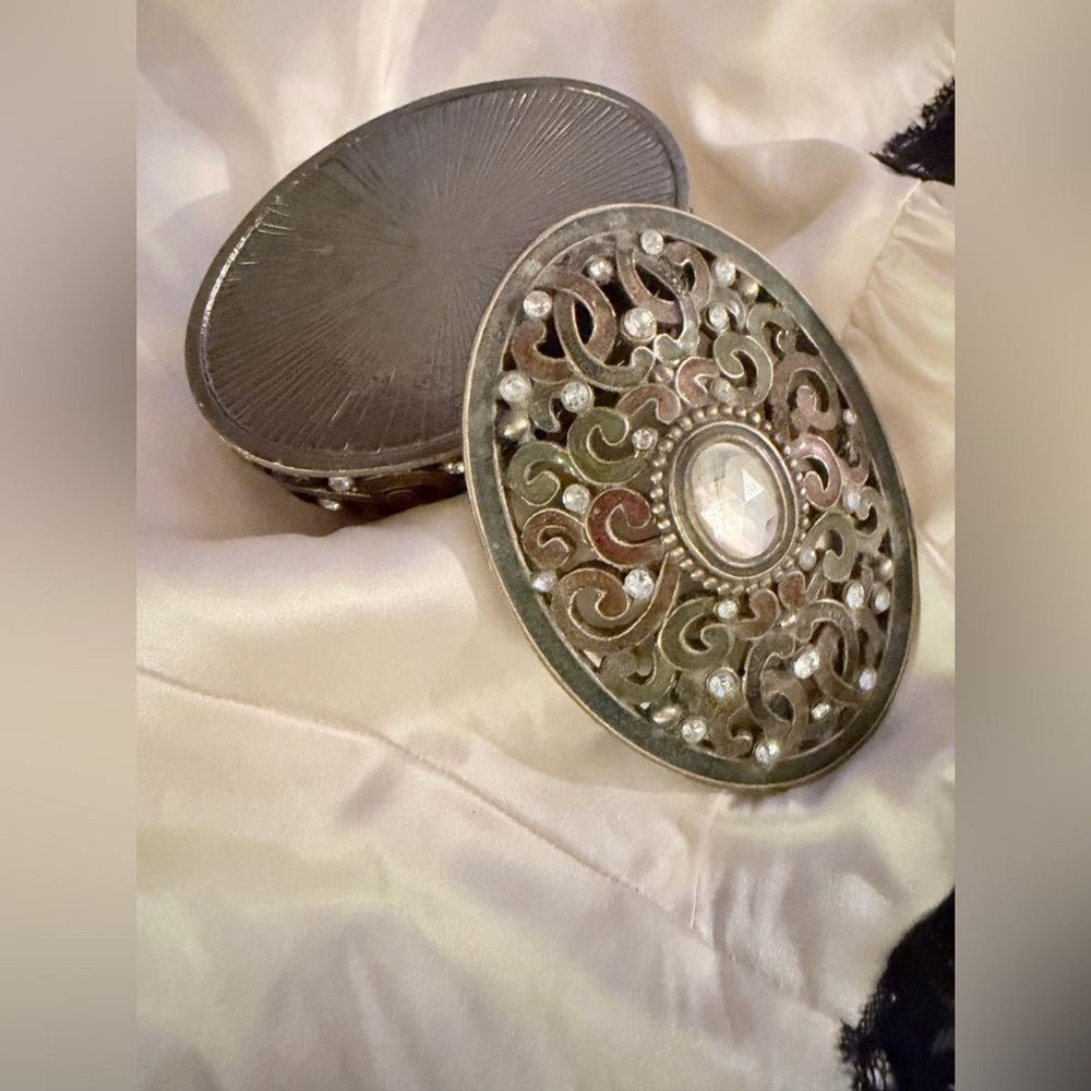 Elegant Silver and Gold Decorative Accent