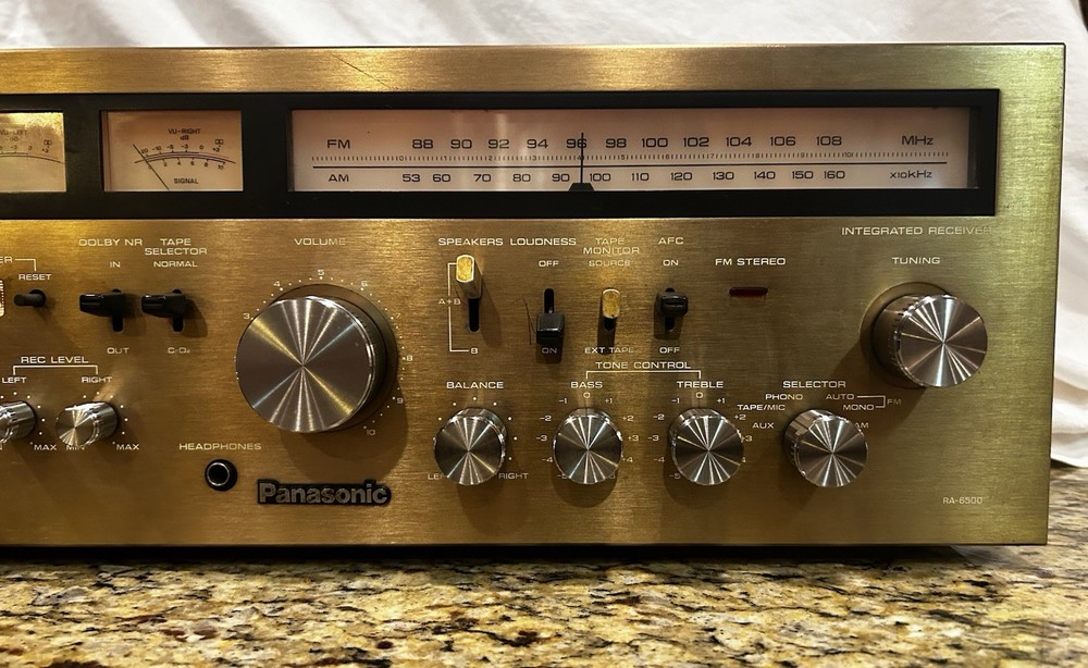 Panasonic RA-6500 Stereo Receiver