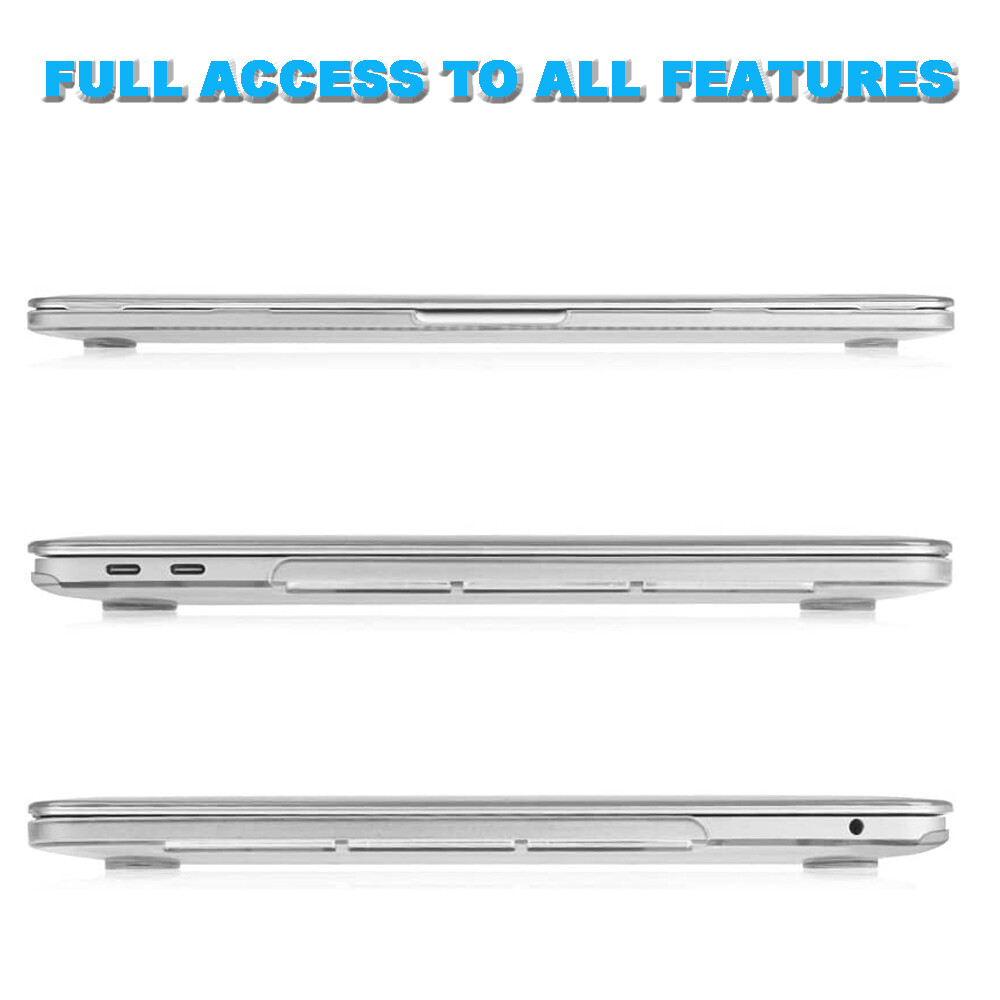 F MacBook Pro 13"M1 M2 A2338 A2289 A2251 Hard Case Shell &Keyboard LCD Protector