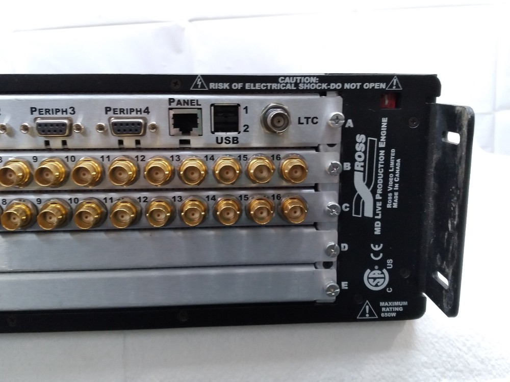 Ross MD Live Production Engine 4400AR-202-01 Switcher