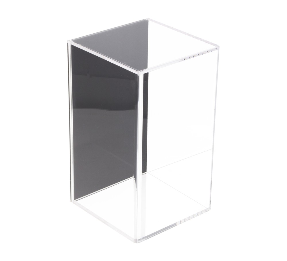 Bobblehead / Figurine Display Case with Wall Mount and Black Back (A016-BB)