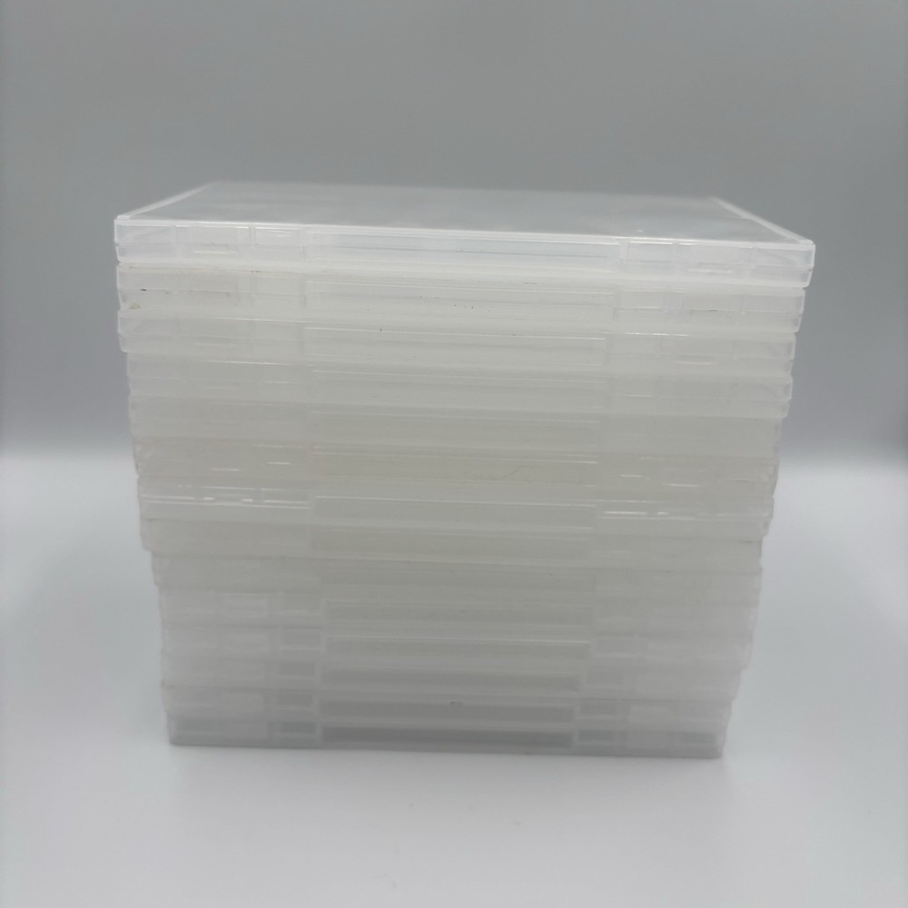 Lot Of 14 Nintendo Switch Empty Cases Clear Empty Cases
