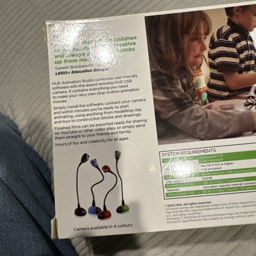 HUE Animation Studio: Complete Stop Motion Animation kit with Blue Camera, Softw