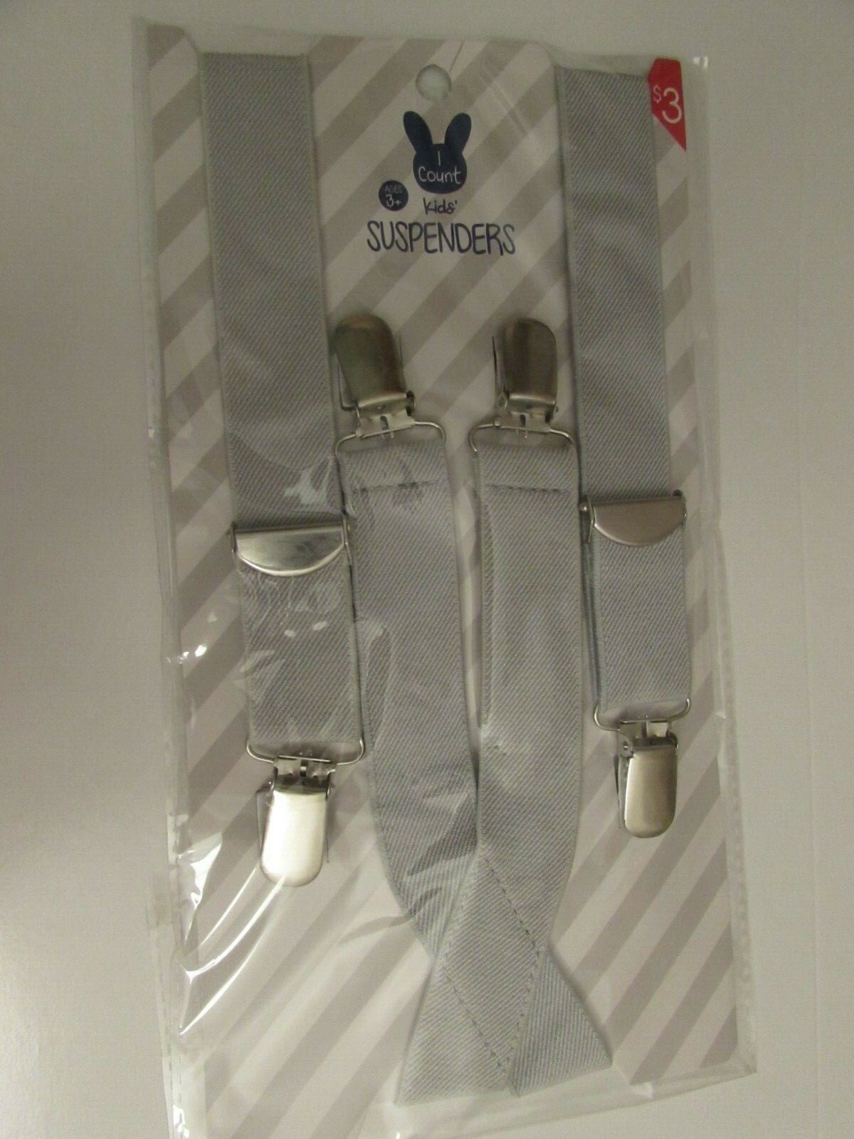 Childs/teens Suspenders Gray Kids Suspenders New Easter Accessory