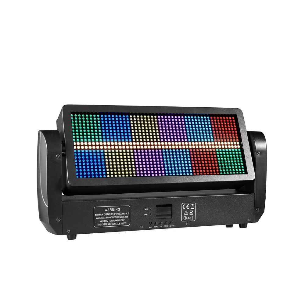 RGB LED strobe panel moving head DJ light white stroboflash effect light