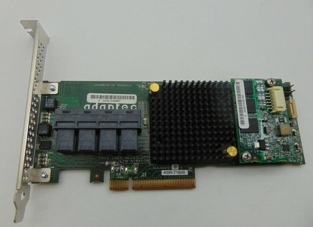 Adaptec ASR-71605 PCI-E 3.0 x8 High Profile SATA/SAS Raid Controller Card