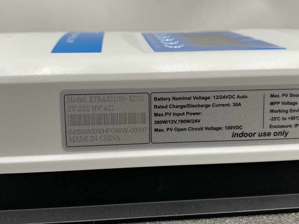 EPEVER SOLAR CHARGE CONTROLLER MPPT XTRA3210N-XDS2